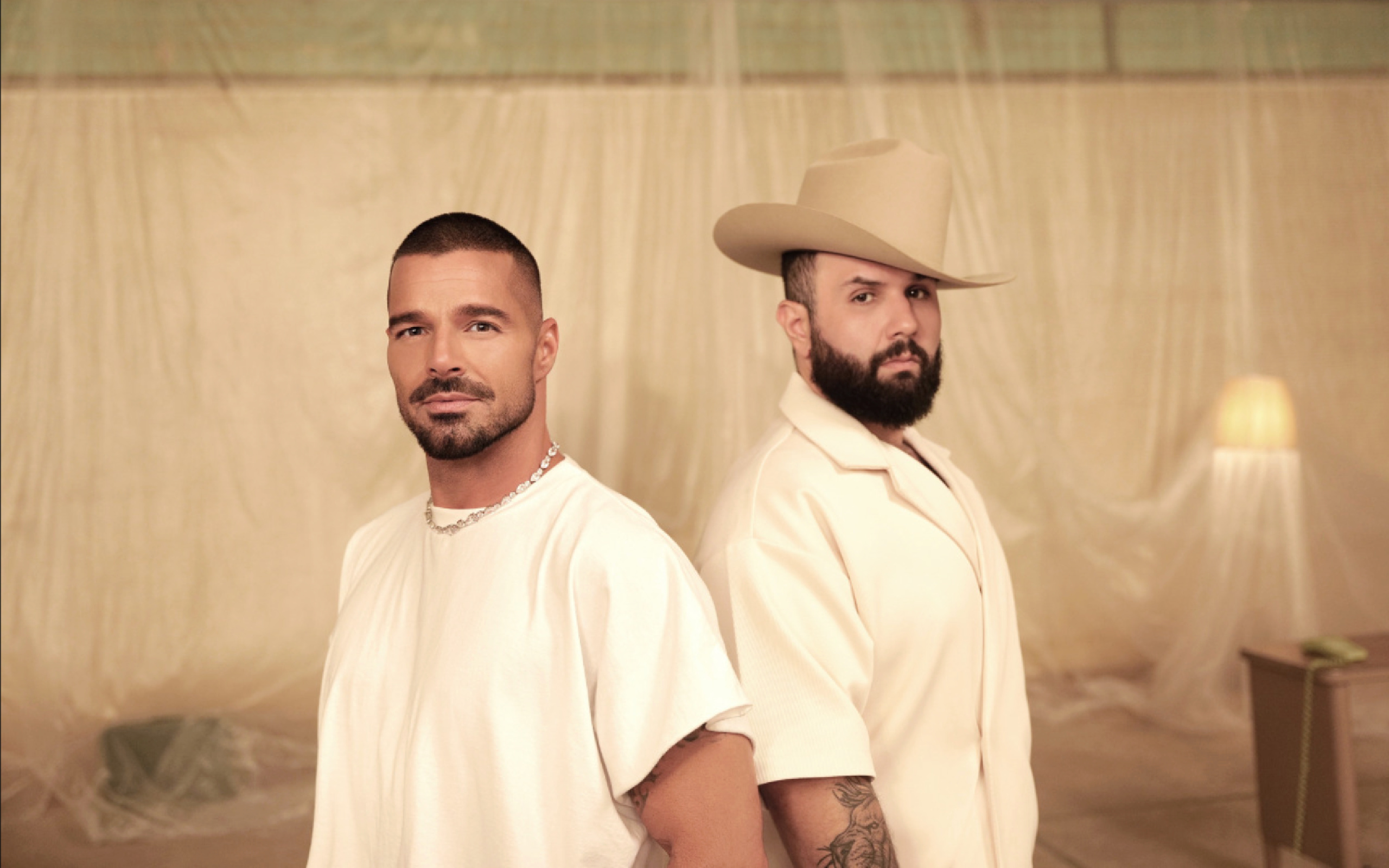 Ricky Martin y Carín León juntos: 